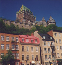 Québec City and Chateau Frontenac