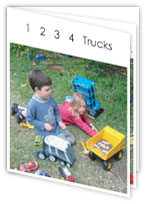 1 2 3 4 Trucks - Print out book in color