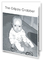The Grippy Grabber - Print out black and white book for coloring in