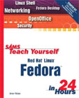 Sams book “Red Hat Linux Fedora”. Linux included on cdrom in this book