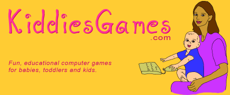 KiddiesGames.com - Fun, educational computer games for babies, toddlers and kids.